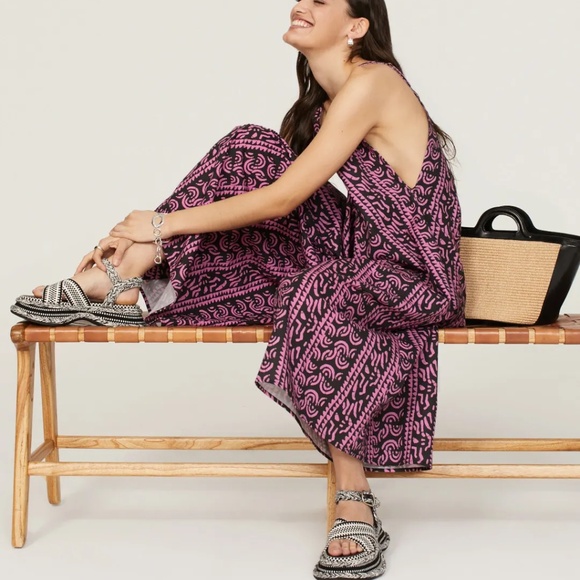 Kahindo Purple‎ Kano Jumpsuit Size L - Picture 1 of 10